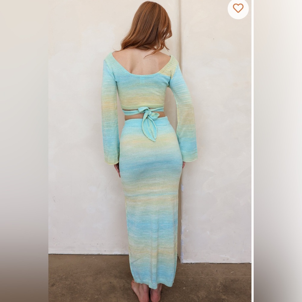 NWT Dippin Daisys Leena Skirt & Elize Cover Up Sweater Set - L - Picture 5 of 9